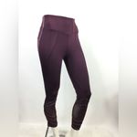 Free People  Movement High Rise Mesh Panel Leggings Plum Size XS Photo 6