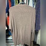 Free People  Beach Maiya Sweater-Smoked Mulberry Size Small Sweater Cardi Only Photo 6
