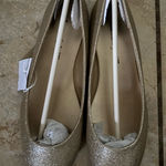 American Eagle by Payless Glittery Gold Flats Silver Size 5 Photo 0