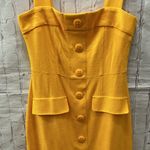 Trina Turk  New Jeni Tank Mini Dress in Sunshine Yellow Size 0 Classic Designer Photo 3