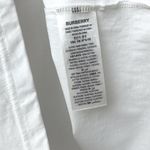 Burberry NWT  Oversized Checked Twill Trimmed Organic Cotton T-Shirt Size XS Photo 11