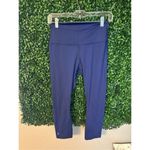 Nobull  Project Blue Cropped Leggings Sz Medium Photo 1