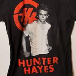 PacSun Hunter Hayes T Shirt Womens Black Extra Small Graphic Tee Photo 7