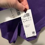 NWT Marc Cain collar soft short sleeve t purple sz‎ 4 Photo 5