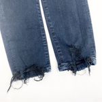 AGOLDE  Sophie High Rise Distressed Skinny Jeans: Dark Wash Ruthless Black Photo 12