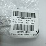 J.Crew  Womens Lightweight Sculpted Hoop Earrings Silver Mirror One Size Photo 4