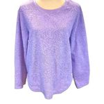 Oscar de la Renta  lavender lounge top size L Photo 0