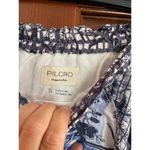 Anthropologie pilcro Linen blend asymmetrical maxi skirt small Blue Photo 4