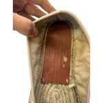 Floral Boho Floral Jute Womens Embroidered Espadrille Flats Tan Size 9 Photo 5