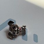 S925 Sterling Silver Dalmatian Puppy Charm Bracelet Photo 3