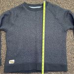 Tracksmith Women’s NDO Merino Wool Crewneck Sweater, Large Gray Photo 2