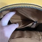 Coach Mini Court Pebble Leather Backpack in Mustard No E2221 - C8803 Photo 7