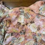 Lush Clothing Lush Pink Floral Puff Sleeve Dress Sz XS‎ Soft Cottagecore Romantic Photo 2