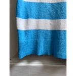 Vintage Lauren Ralph Lauren Active Knit Short Sleeve Sweater Top Medium Blue Photo 5