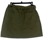 Lucky Brand Olive Green Belted Mini Skirt Women’s Size 31 / 12 Photo 3