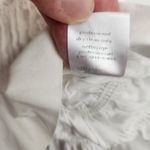 Caroline Constas Delilah Top White Size Large Long Sleeve Puff Shoulders Smocked Photo 9