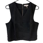 1. State  gingham crop top full back zipper women’s Size Large Photo 2