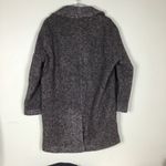 H&M women’s button down double breasted wool Coat Sz. Medium Photo 2