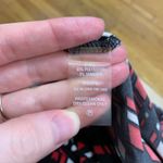 Calvin Klein Womens Tank Top XL Sleeveless Cowl Neck Red White Black Geometric Photo 4