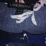 Lane Bryant  22 24 Navy All Over Floral Tunic Top Plus Photo 4