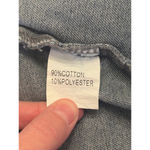 NWOT Miss Sparkling Small Cropped Embroidered w Flowers & Mushroom Jean Jacket Blue Photo 12