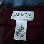 Carmen Marc Valvo  Stretch Grommet Pencil Skirt Photo 6