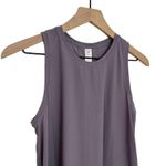 Spanx  Go Lightly Got-Ya-Covered Tank Satin Purple Activewear Athletic Size XS Photo 4