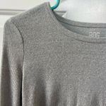Urban Outfitters  BDG Grey Long Sleeve Cropped Top Photo 1