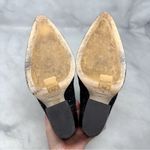 Jimmy Choo Mele Glitter 85 Chelsea Stretch Knit Block Heel Ankle Boots Black 36 Photo 11