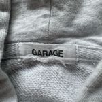 Garage  Light Gray Cropped Zip-Up Photo 3