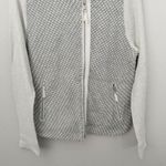 Lou & grey | Sweater Moto Style Jacket Asymmetrical Zipper Knit Zip | Size XL Photo 2