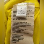 Anthropologie Cosette Top Size Large Yellow White Lace Crochet Sleeveless Boho Photo 4