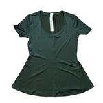 Lululemon  Lightweight Flowy Hem Short-Sleeve Shirt size Small Rainforest Green Photo 0