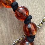 Bauerny  Velvet Beaded Top Handle Silver Chain Purse Handbag Shoulder Bag NWT Photo 7