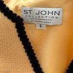 St. John  Collection Vintage Suit 6 Small Set Classic Blazer Skirt Jacket Knit Photo 5