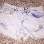 Forever 21 Light Washed Jean Shorts  Photo 0