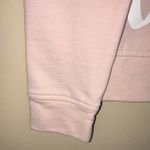 Loft Women’s Mon Doux Amour Graphic Print Pink White Cozy Comfy Sweatshirt Photo 3