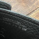 Tory Burch Heel Leather Bristol Booties Size 8 Womens Black Gold Photo 10