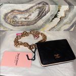 Juicy Couture Top Notch Double Sided Trifold Liquorice Wristlet NWT Photo 1