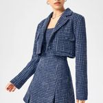 Cider Blue Tweed Set - Dress And Blazer Photo 0