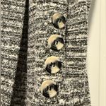 89th & Madison Black Grey Heather‎ Long Sleeve Cardigan Sweater Women’s Large Gray Photo 1