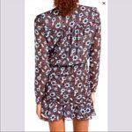 Veronica Beard Anjali Stretch Silk Mini Dress Size 8 Cottagecore Designer Photo 1