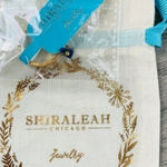 Anthropologie  Shiraleah Chicago Raval blue golden bohemian stacking ring NWT Photo 2