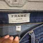 frame denim FRAME Blue Le Skinny de Jeanne Distressed Jeans Sz 26 Photo 4
