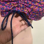 Matilda Jane  Floral Halter bikini  padded swim top woman size LARGE Photo 1