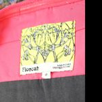 Anthropologie Floreat Sunrise and Midnight Gray Coral Pink Lace Overlay Dress 0 Photo 4