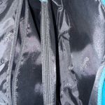 Fossil Sedona Saddle Leather Green Crossbody Handbag Purse‎ Vintage 13x7” O Blue Photo 5