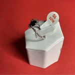 Bomb Party RBP7453 “Pure Bliss” Black Onyx CZ on Rhodium Size 10 Ring NWT Photo 2