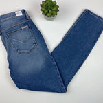 Hudson  Mid Rise Ankle Natalie Super Skinny Blue Denim Jeans Women Size 27 Photo 0