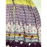 Raga New.  embroidered skirt with tassels. Small. Retails $89 Photo 6